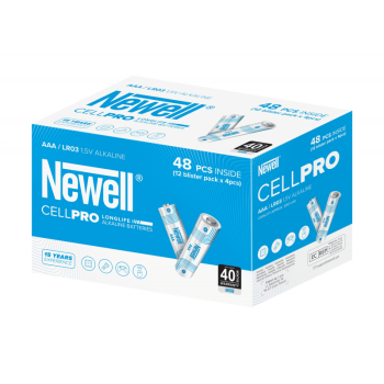 Щелочные батарейки Newell CellPro AAA (48 шт.)