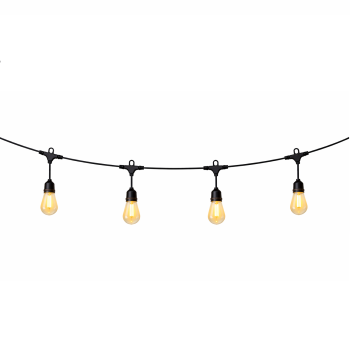 Светодиодная гирлянда Forever Light FLM-200 7.2м 10x E27 S14 (Теплый белый)