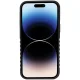 Audi iPhone 14 Pro Case Synthetic Leather MagSafe, Brown