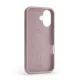 Чехол Etteri Silicone Mag для iPhone 16 6,1\", светло-розовый