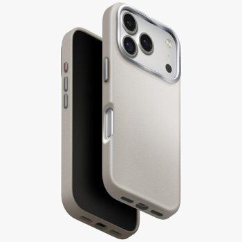 Uniq iPhone 17 Pro vāciņš Lyden Magclick Charging, pelēks