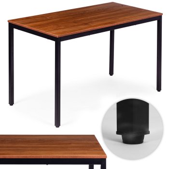 ModernHome Kitchen Table for 4-5, Home Office Computer Desk 120x60 cm