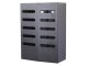 Wall-Mounted Knife Stand and Organizer, Black