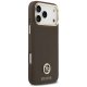 Guess Grained Strass Logo MagSafe Phone Case Cover iPhone 17 Pro Max - Brown