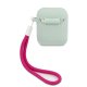 Apple AirPods 2gen / 1gen Guess Silicone Vintage Case Cover, Blue | Чехол для Наушников