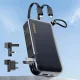 Dudao K25 2в1 10000мАч Powerbank-зарядное устройство с 3 вилками – Серый