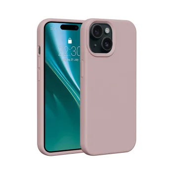 Etteri Silicone Case vāciņš Apple iPhone 11, gaiši rozā