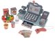 Toy Cash Register with Accessories and Products + 24 psc.