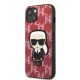 Чехол Karl Lagerfeld Monogram Ikonik Patch для iPhone 13 mini, Красный
