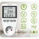 Baldr BD-990 vienfāzes vatmetrs, balts