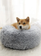 Apaļa Gulta Dīvāns Guļvieta Kaķim Sunim Dzīvniekam, 50x10 cm | Pet Bed Sofa Sleeping Place for Cat Dog