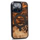 Уникальный чехол Bewood для iPhone 16 Pro - оранжевый с MagSafe