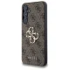 Чехол Guess для Samsung Galaxy A55 4G Big Metal Logo, коричневый