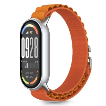 Ремешок Tech-Protect Nylon Pro для Xiaomi Smart Band 8 / 9 / 10 / NFC, Orange