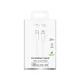 Puro USB-C - Lightning kabelis 20W 3m, balts