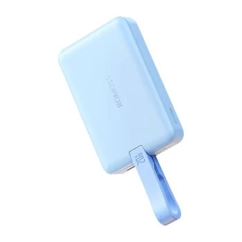 Магнитный внешний аккумулятор Romoss WMS10 10000mAh 20W Синий