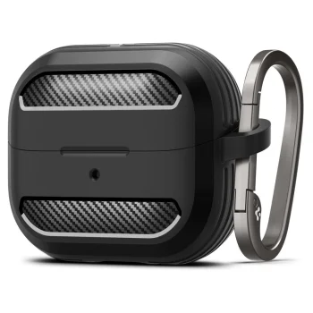Чехол Spigen Rugged Armor для Samsung Galaxy Buds 3 / 3 Pro, Черный