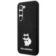 Samsung Galaxy S23 (SM-S911) Karl Lagerfeld Silicone Choupette Case Cover (KLHCS23SSNCHBCK), Black | Чехол...