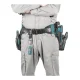 Instrumentu josta ar kabatām Makita E-15235, Black / Blue