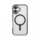 Чехол ZAGG Santa Cruz Snap MagSafe для iPhone 17 — прозрачно‑чёрный