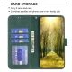Apple iPhone 14 Pro 6.1\'\' Geometric Texture Wallet Stand Leather Phone Book Case Cover, Green | Telefona Vāciņš...