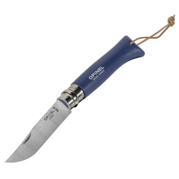 Opinel No. 08 Pocket Knife with Sheath, Blue