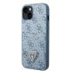 Apple iPhone 13 mini 5.4\'\' Guess 4G Triangle Logo Cardslot Case Cover, Blue | Telefona Maciņš Vāks Apvalks Bampers