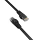 Сетевой кабель Orico PUG-C6B CAT6 RJ45, Плоский, 2м, Черный