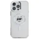 Apple iPhone 16 Pro 6.3\'\' Karl Lagerfeld IML Metal Choupette Head MagSafe Cover Case, White | Чехол Кейс...