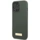 Чехол Guess Silicone Logo Plate MagSafe для iPhone 13 / 13 Pro - Зеленый