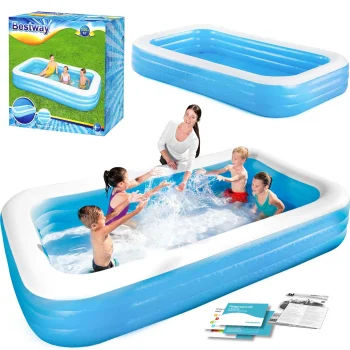 Надувной семейный бассейн Bestway 54009 305x183x56 см