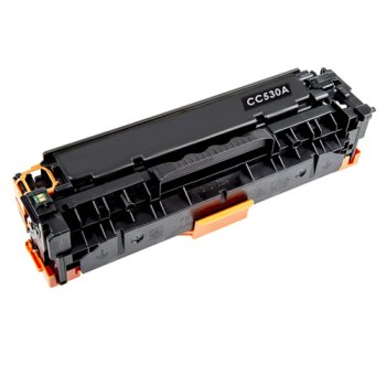 Savietojama kasetne HP CC530A, CE410X, CF380X UNV, melna, melna | Compatible cartridge Black