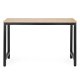 ModernHome Computer Desk 120x60 cm for Home Office Study, light oak