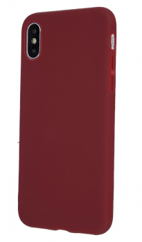 Apple iPhone XR 6.1'' Matte TPU Case Cover Shell, Maroon | Matēts Silikona Vāciņš Maciņš