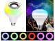 Светодиодная RGB лампа E27 с Bluetooth колонкой и пультом