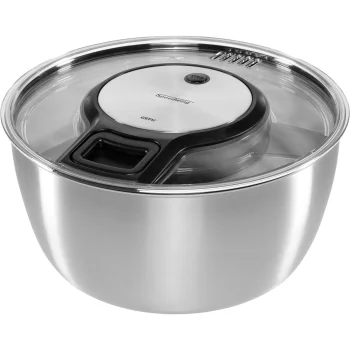 Salad Spinner Gefu Speedwing 5 L, Silver / Black
