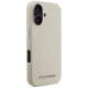 Чехол Karl Lagerfeld FW Stamped Karl MagSafe для iPhone 16, бежевый