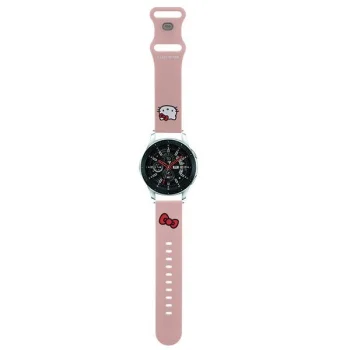 Универсальный ремешок Hello Kitty Silicone Kitty Head для смарт-часов (22mm),...
