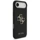 Guess Grained Big 4G & Classic Logo vāciņš iPhone Air - melns