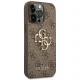 Guess 4G Big Metal Logo vāciņš iPhone 14 Pro brūns