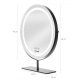 Humanas HS-HM Scarlet Makeup Mirror with LED Lighting, Black