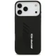 Чехол AMG Silicone Oversize Rhombs MagSafe для iPhone 17 Pro Max — черный