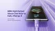 Remax Linon Series 3in1 uzlādes kabelis 66W USB-C / Lightning / Micro-USB RC-C029, violets