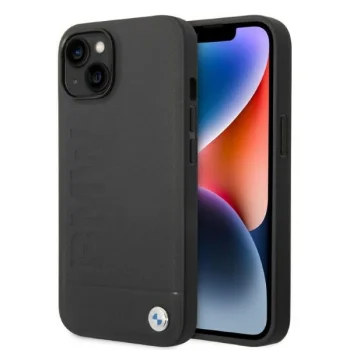 BMW Signature Logo Imprint MagSafe Case for iPhone 14 Plus - Black