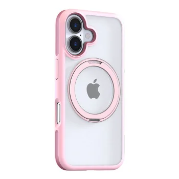 Torras Ostand R Fusion vāciņš iPhone 16, rozā