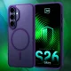 Чехол 3mk Smoke MagCase для Samsung Galaxy S26+, фиолетовый