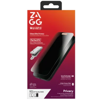 ZAGG Invisibleshield Glass Elite privātuma aizsargstikls iPhone 17 Pro Max