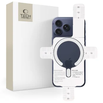 MagSafe magnētiskais gredzens Tech-Protect MMP-200, balts