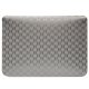 Karl Lagerfeld Saffiano Monogram Ikonik case for a 14" laptop - silver
