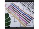 Reusable Metal Straws with Cleaning Brushes, 8 pcs, 0.8cm
